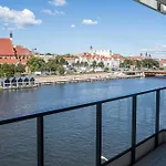 Apartamento Nad Odra - Luksusowy Z Widokiem Na Odre, Tarasem I Klimatyzacja #