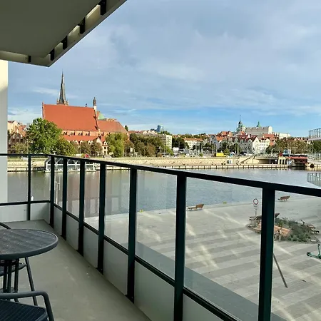 Nad Odra - Luksusowy Z Widokiem Na Odre, Tarasem I Klimatyzacja # *