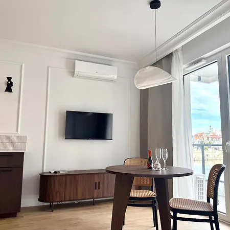 Nad Odra - Luksusowy Z Widokiem Na Odre, Tarasem I Klimatyzacja # Stettin