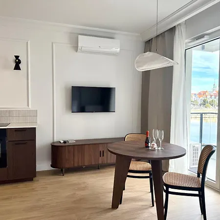 Nad Odra - Luksusowy Z Widokiem Na Odre, Tarasem I Klimatyzacja # Lejlighed Stettin