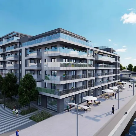 Nad Odra - Luksusowy Z Widokiem Na Odre, Tarasem I Klimatyzacja #